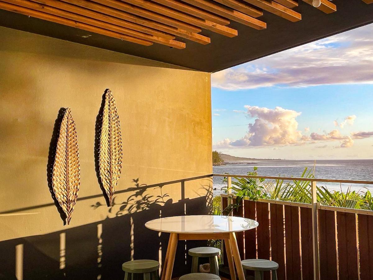 Le Petrel Bleu - Appartement Sur La Plage Des Tortues A 생뢰 외부 사진